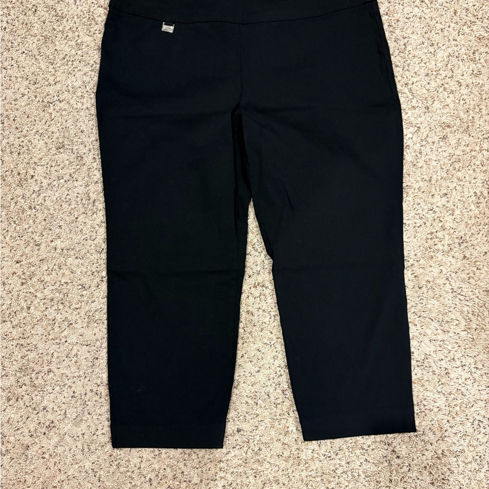 Alfani Elegant Black Crop Pants